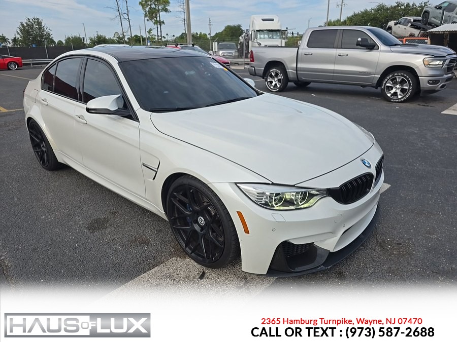 BMW M3 4dr Sdn White
