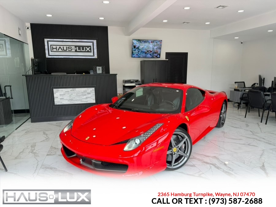 Ferrari 458 Italia 2dr Cpe Red