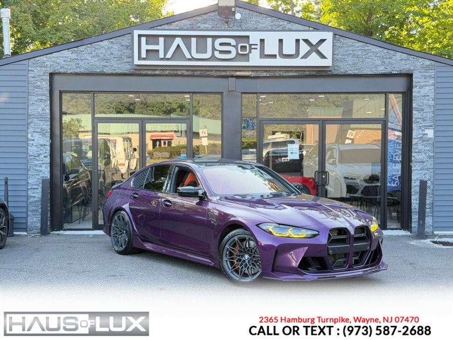 BMW M3 Competition xDrive Sedan Purple