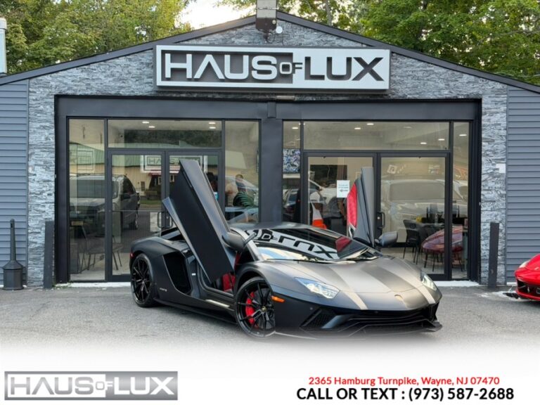 2018 Lamborghini Aventador Coupe
