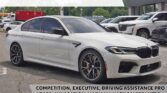 2022 BMW M5 in Alpine White