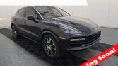 2022 Porsche Cayenne Coupe in Moonlight Blue Metallic