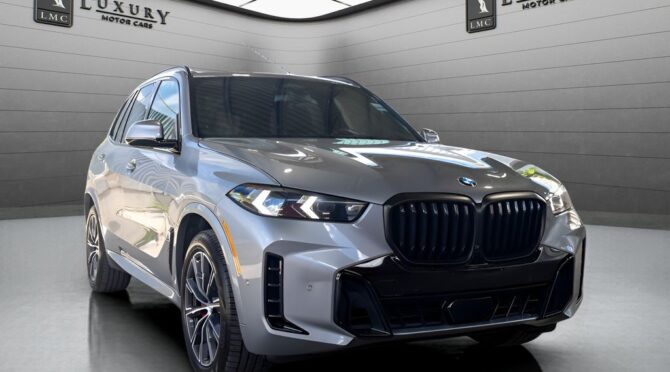 2025 BMW X5 in Gray Metallic