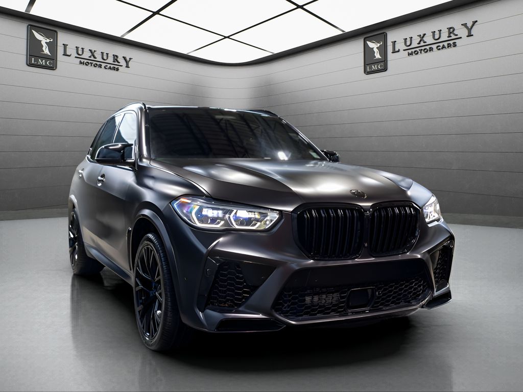 2021 BMW X5 M in White Metallic