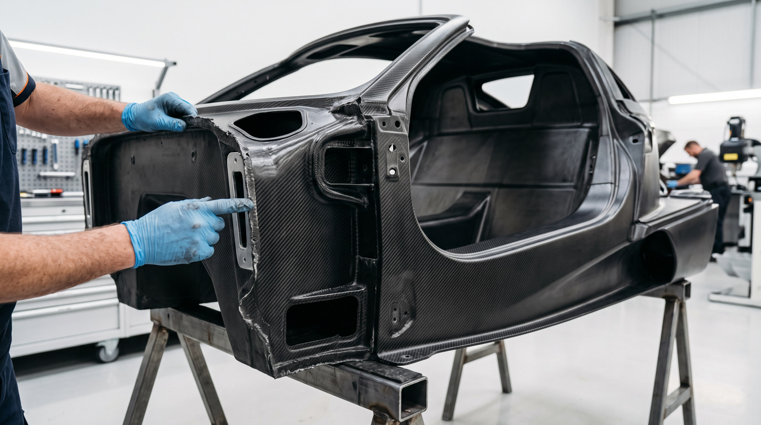 Carbon composite work underpins modern British supercars