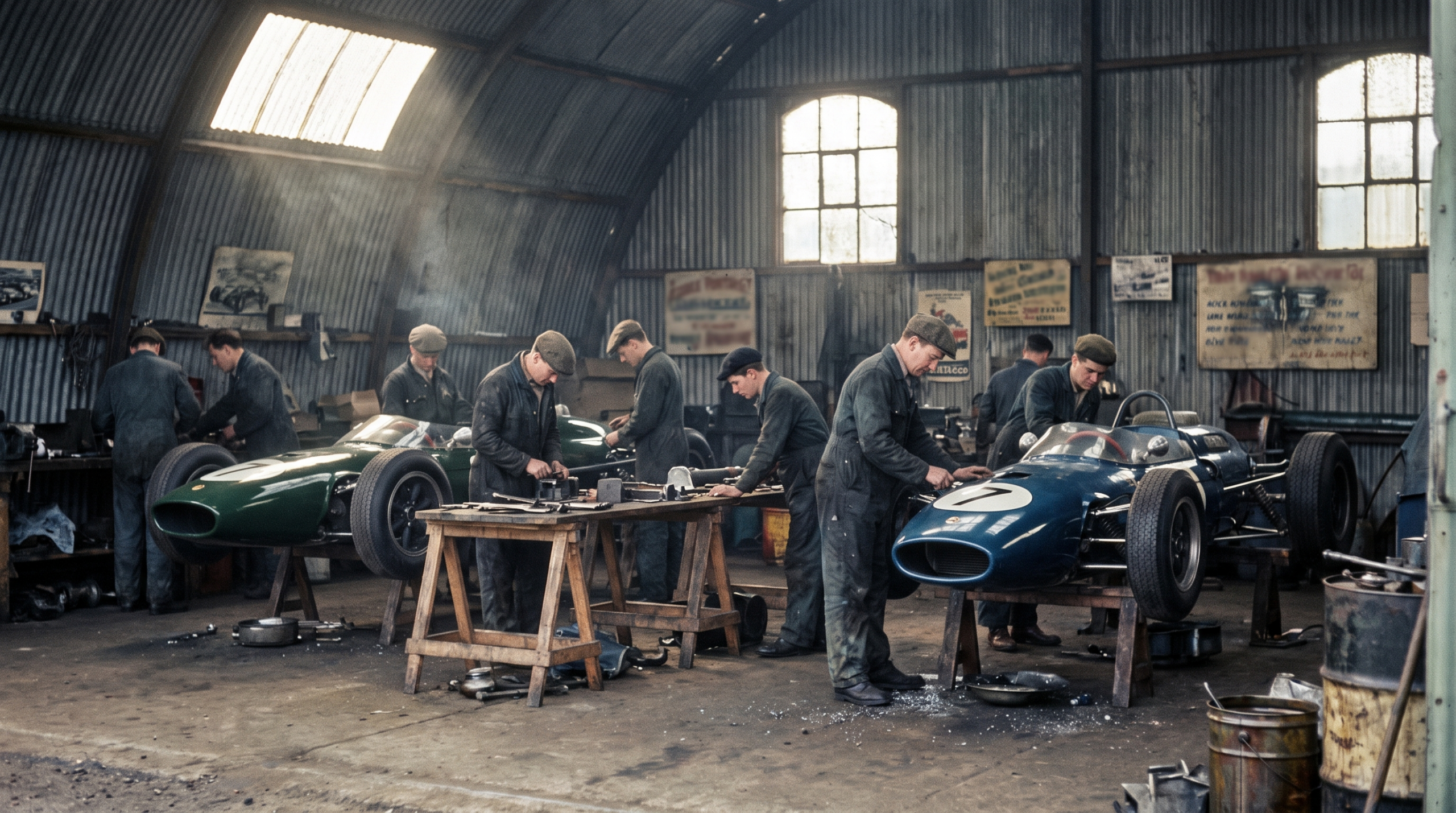 The garagisti workshops where British supercars began