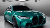 2021 BMW M3 in Green Metallic