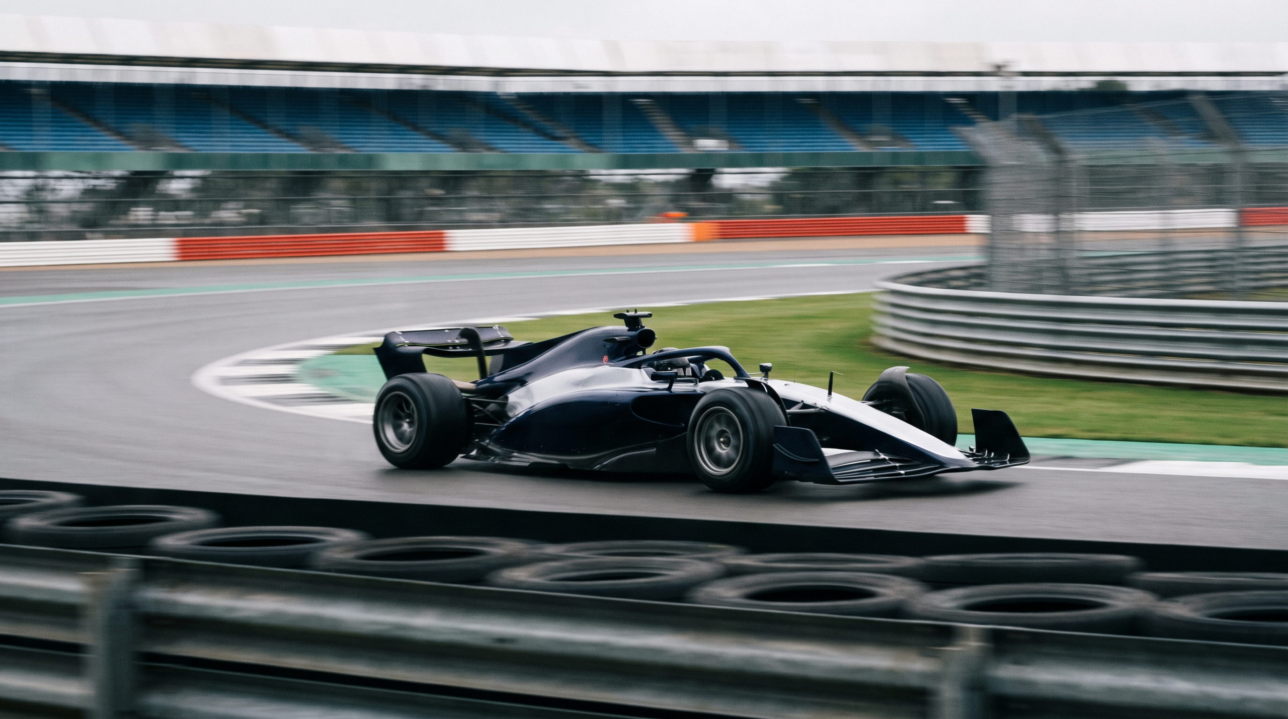 Modern Formula 1 car of the type the Cadillac F1 team races