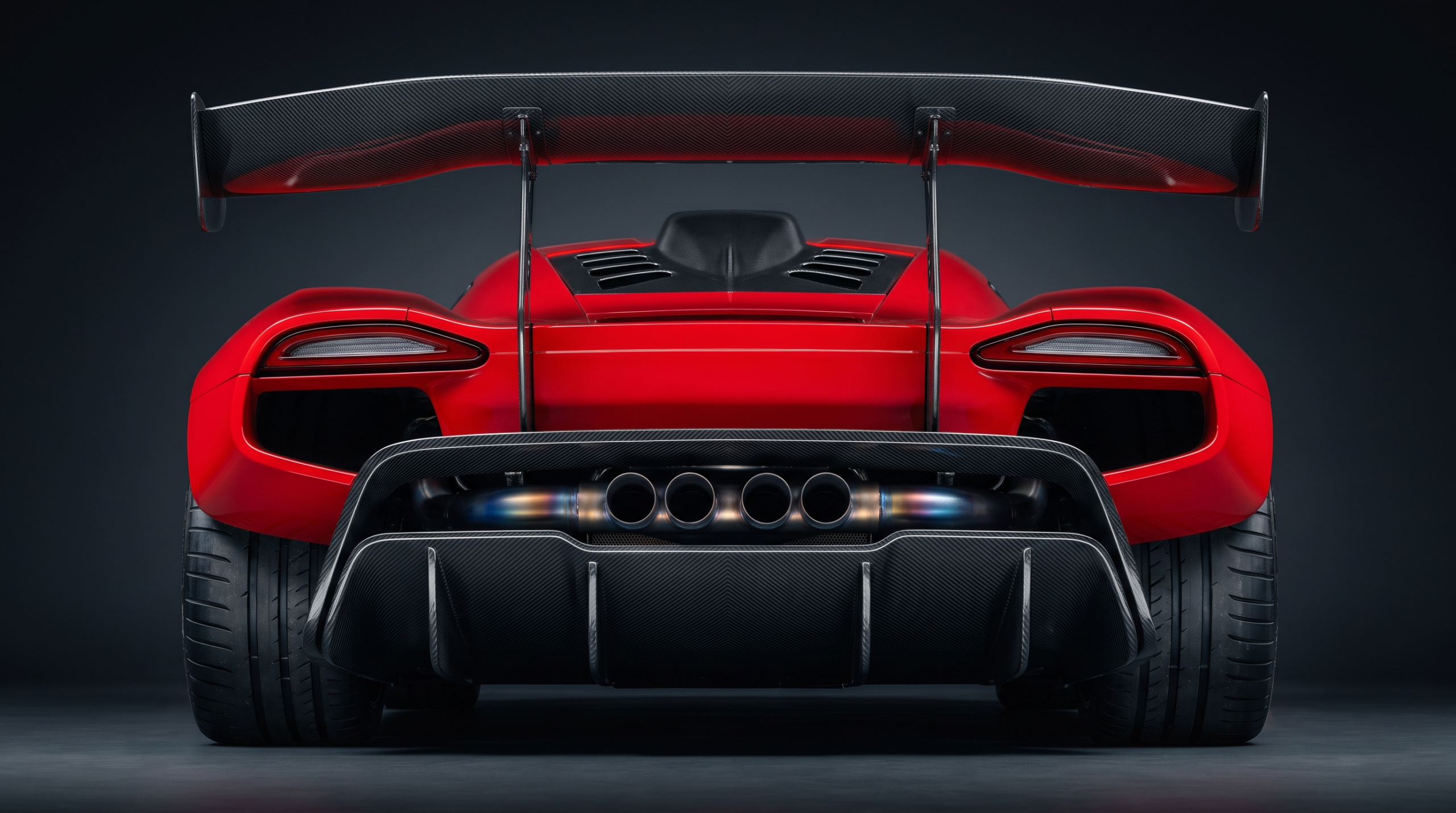 Corvette Zora realised: the ZR1X carbon rear wing and diffuser