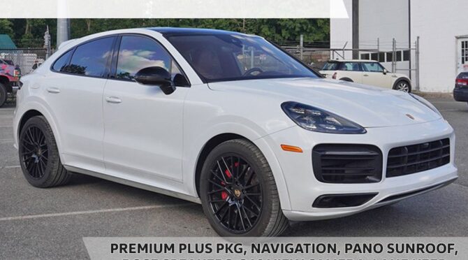 2022 Porsche Cayenne Coupe in White