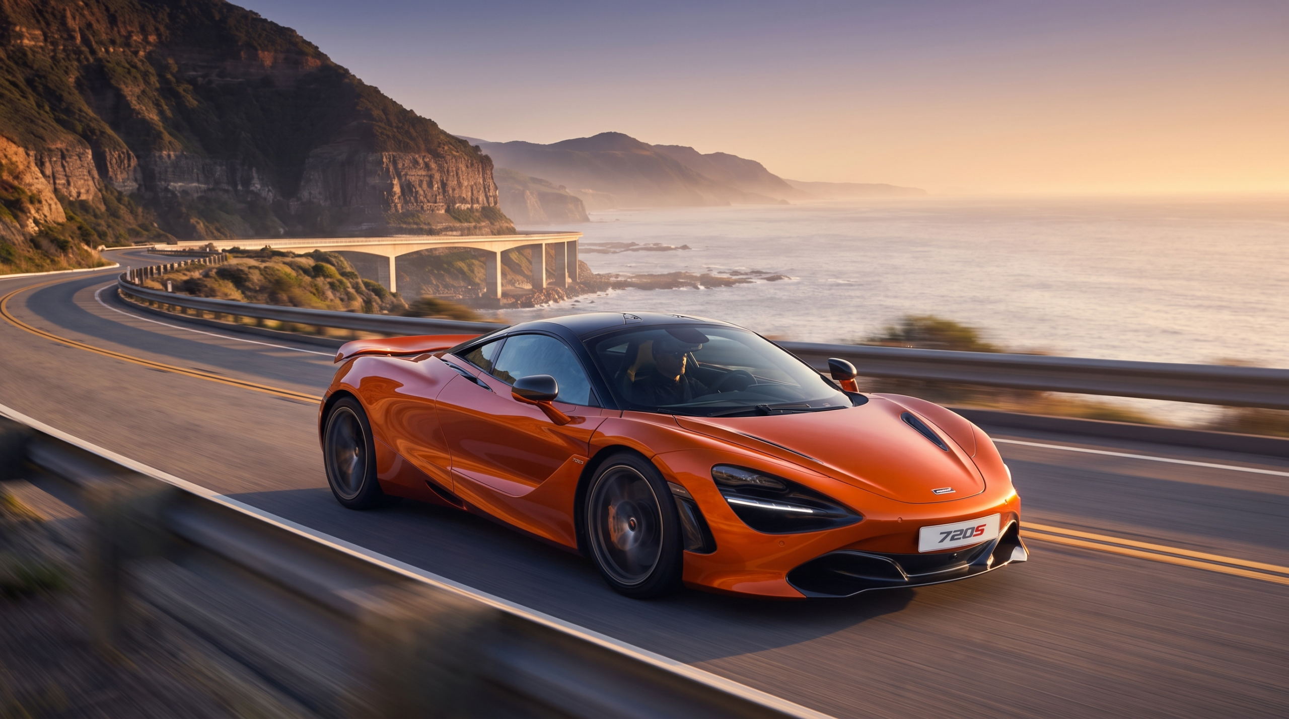 McLaren 720S on a coastal road — the reward for a first-time exotic car buyer who followed the process