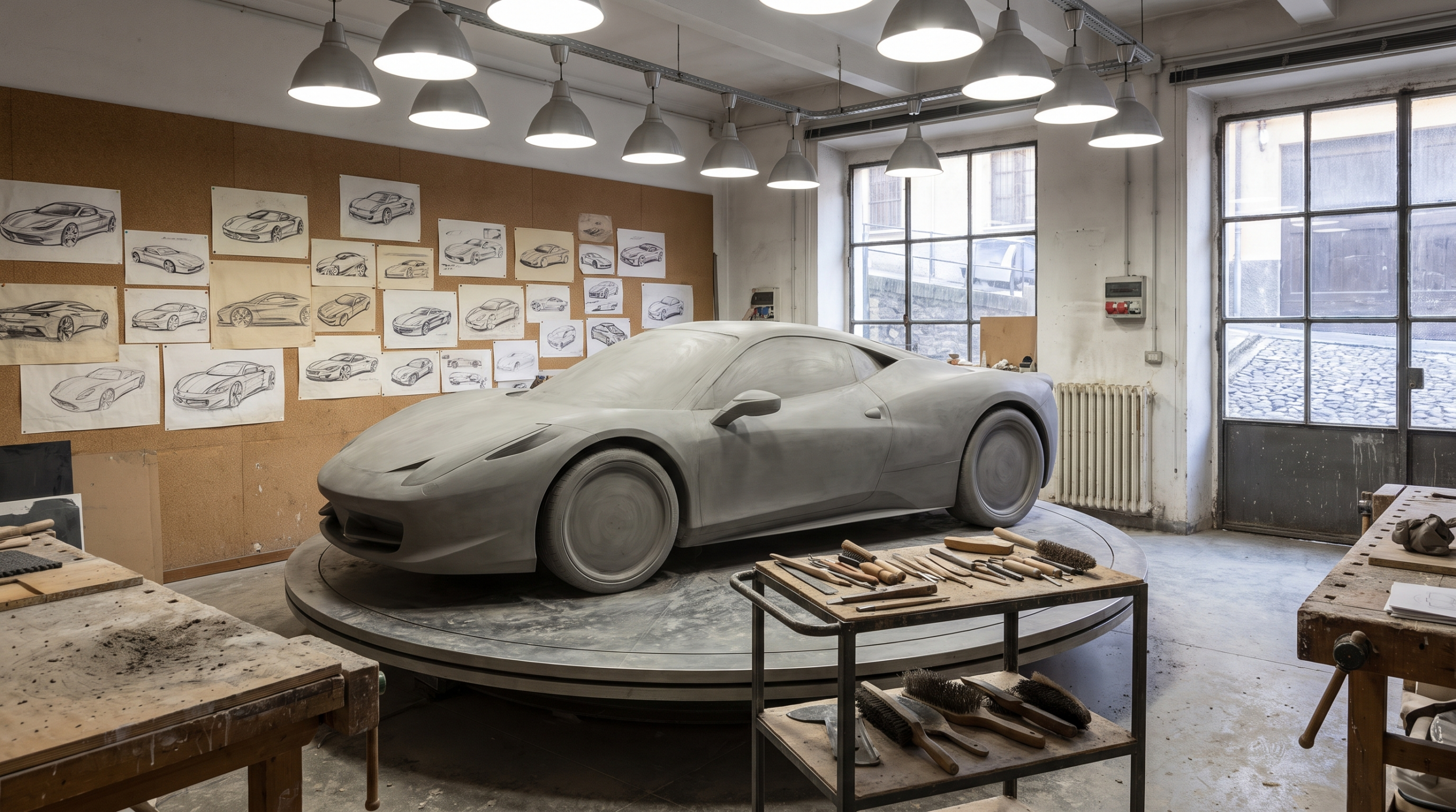 Carrozzeria design studio of the type that shaped Italian car brands
