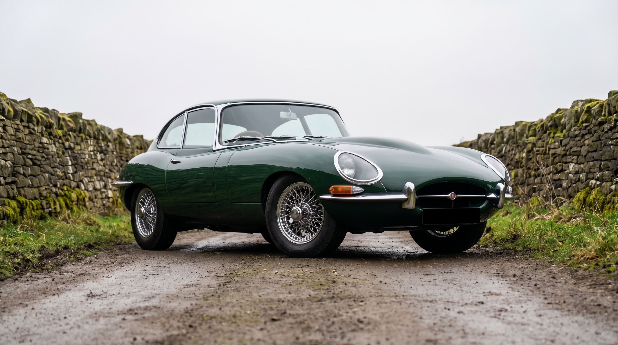 Classic British sports car, the heritage the Jaguar relaunch is measured against