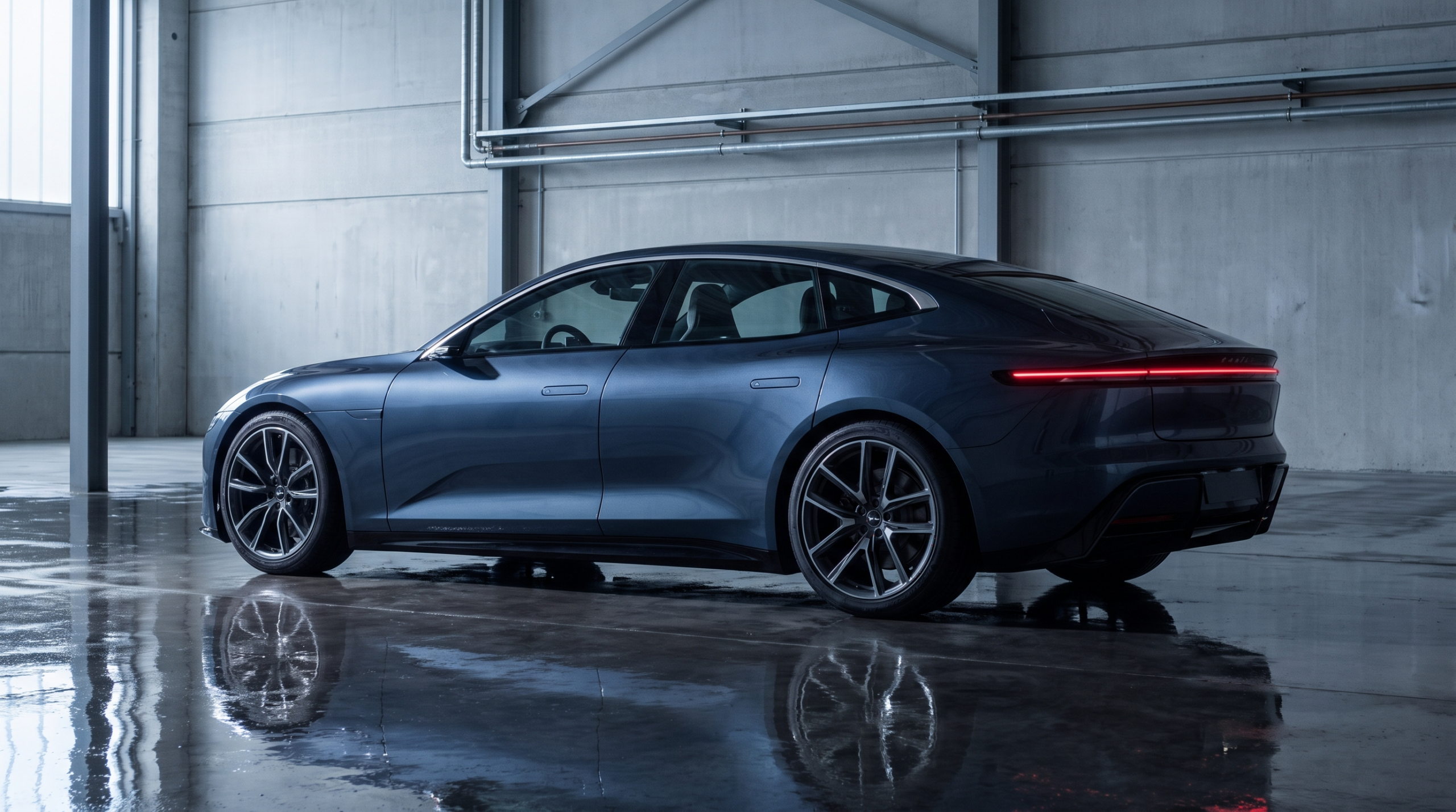 Electric four-door grand tourer of the type the Jaguar relaunch is built around