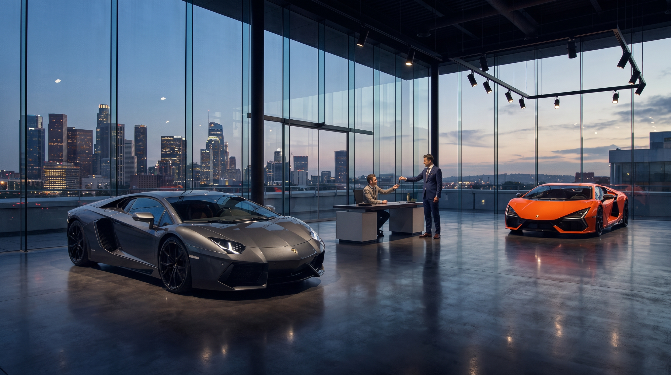 The dealer controls allocation when owning a Lamborghini bought new