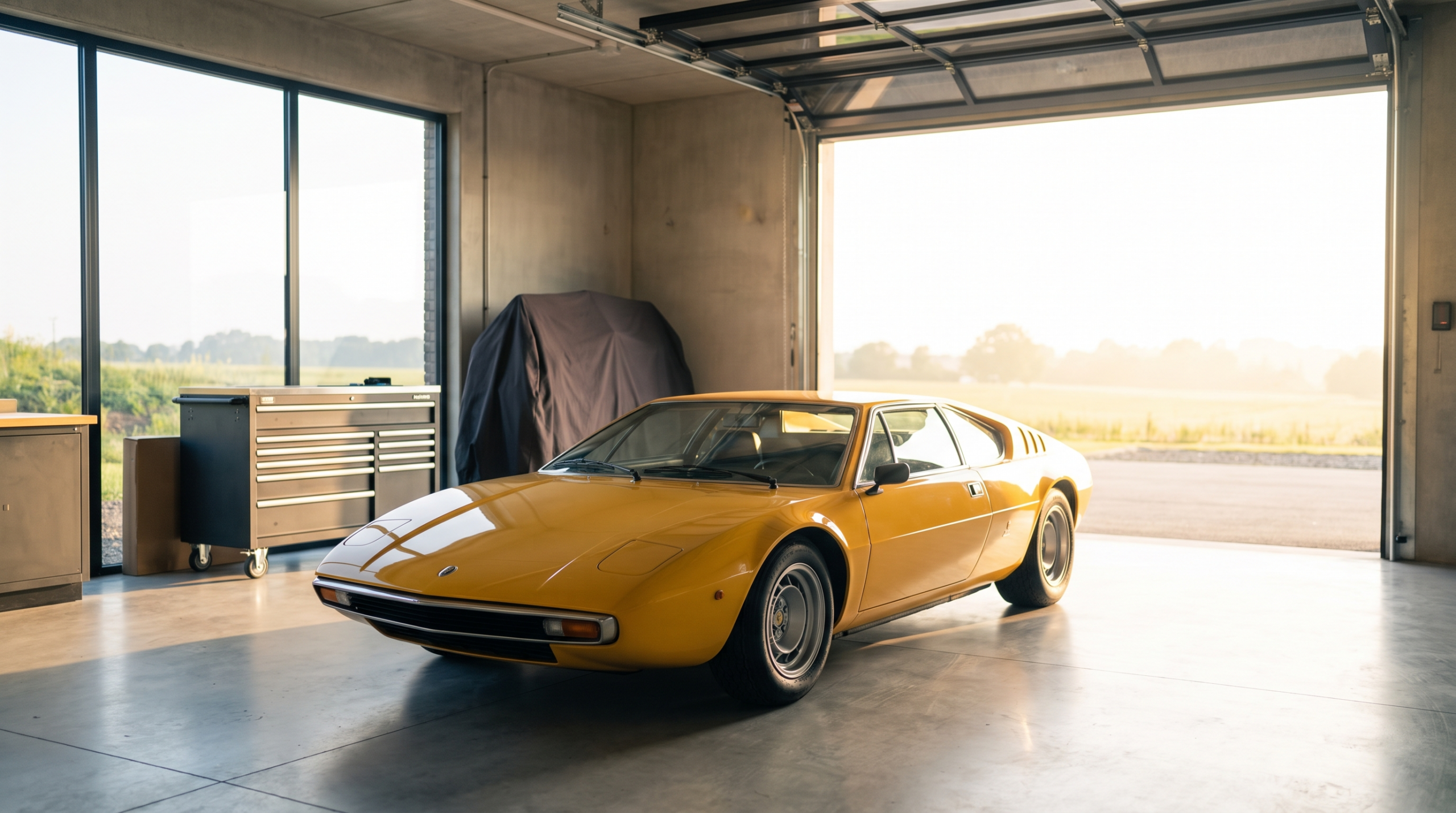 Owning a Lamborghini starts with the car in your own garage rather than a showroom