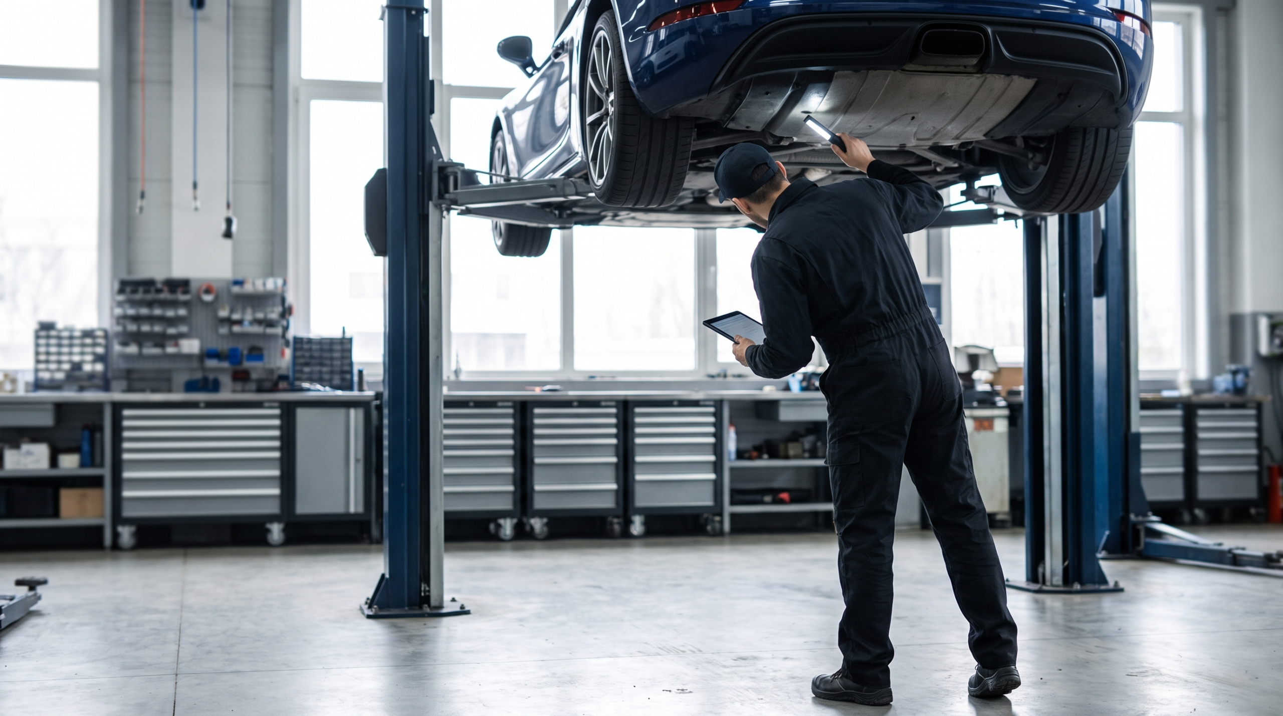 Pre-purchase inspection before buying exotic cars online — illustrative rendering