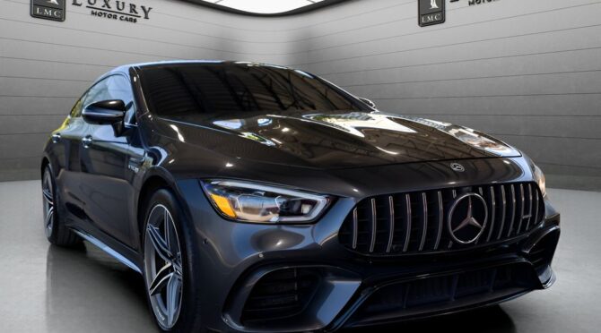 2019 Mercedes-Benz AMG® GT 63 in Graphite Gray Metallic