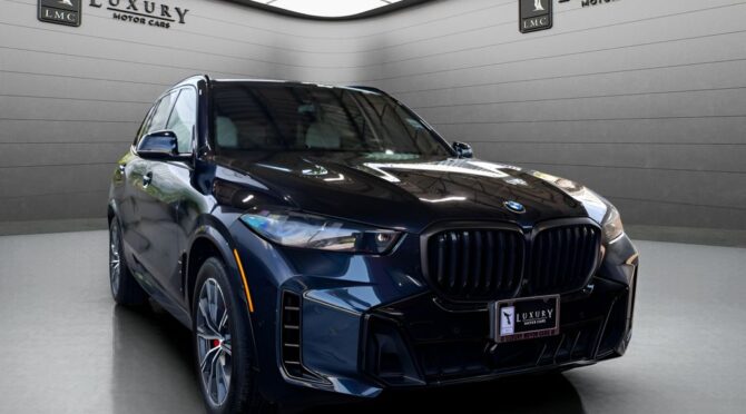 2024 BMW X5 in Carbon Black Metallic