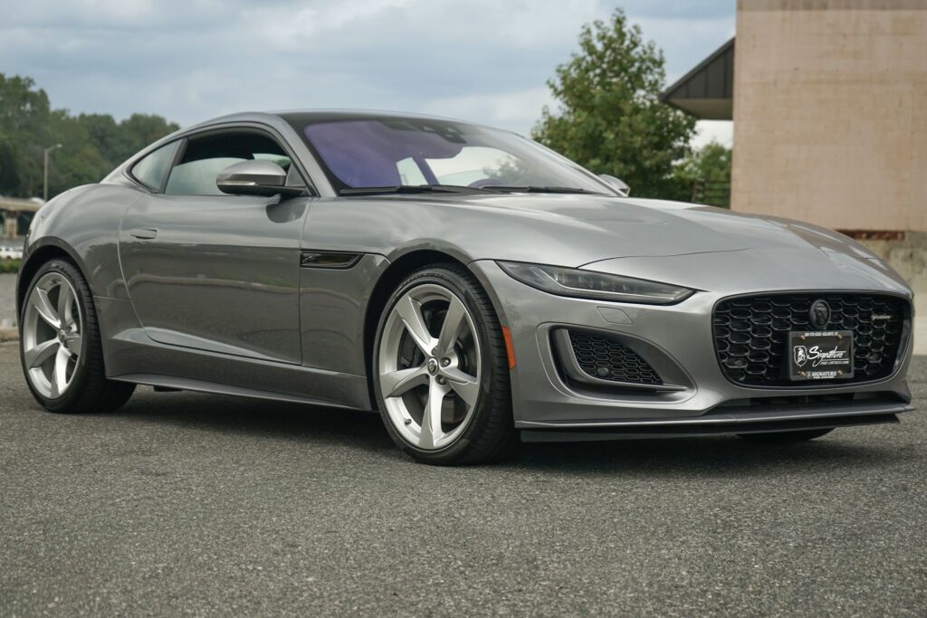 2024 Jaguar F-TYPE Coupe P450 R-Dynamic RWD Eiger Grey Metallic for sale at ExoticMotors.com