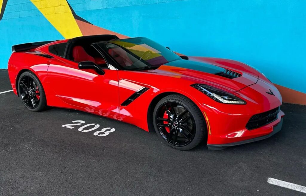 2014 Chevrolet Corvette Stingray 2dr Z51 Cpe w/1LT Torch Red for sale at ExoticMotors.com