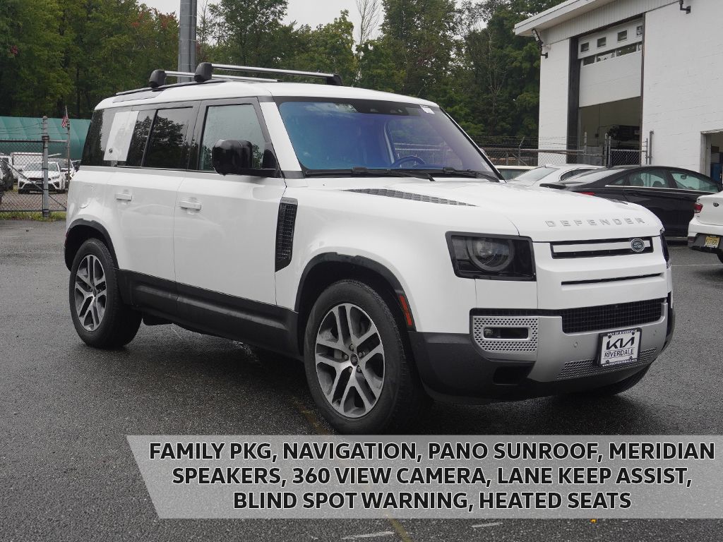 2022 Land Rover Defender 110 in Fuji White