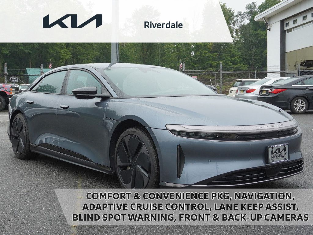 2024 Lucid Air in Fathom Blue Metallic