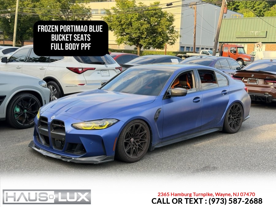 BMW M3 Competition xDrive Sedan Frozen Portimao Blue Metallic