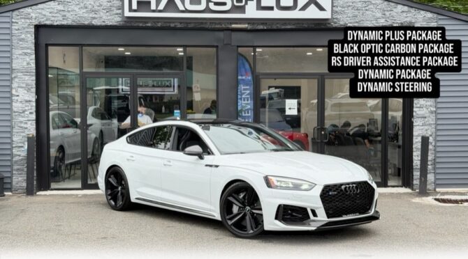 Audi RS 5 Sportback 2.9 TFSI quattro White