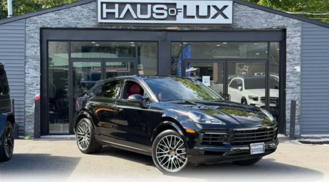 Porsche Cayenne Platinum Edition Coupe AWD Black