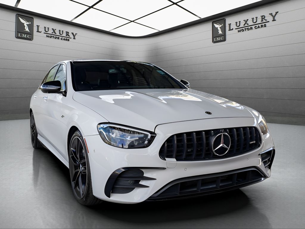 2022 Mercedes-Benz E-Class in Polar White