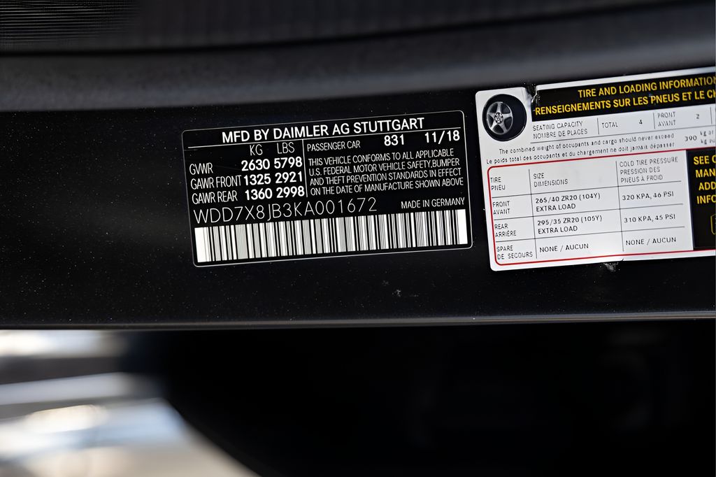 2019 Mercedes-Benz AMG® GT 63 Base — photo 2