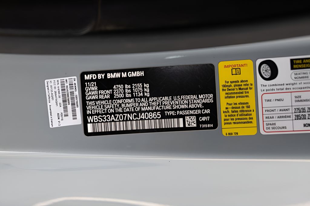 2022 BMW M4 Competition — photo 2