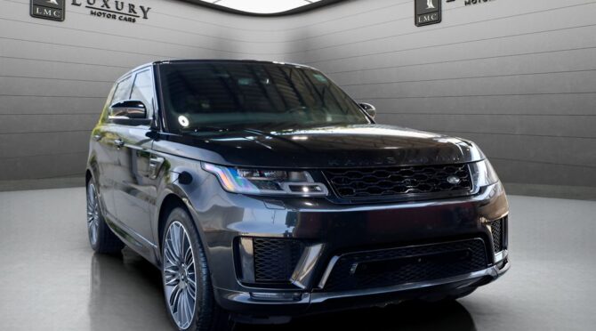 2022 Land Rover Range Rover Sport in Santorini Black Metallic