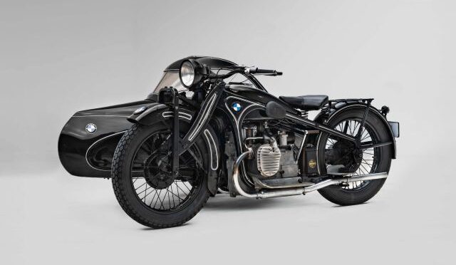 1932BMWR11 SidecarBlack