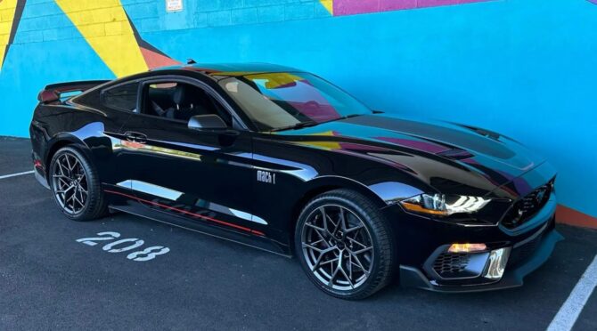 2021 Ford Mustang Mach 1 Fastback Shadow Black for sale at ExoticMotors.com