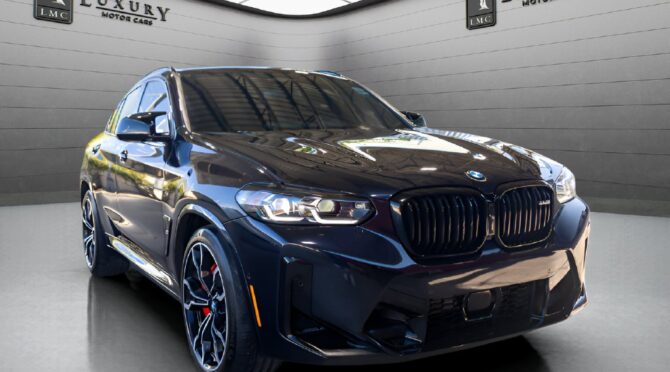 2024 BMW X4 M in Carbon Black Metallic
