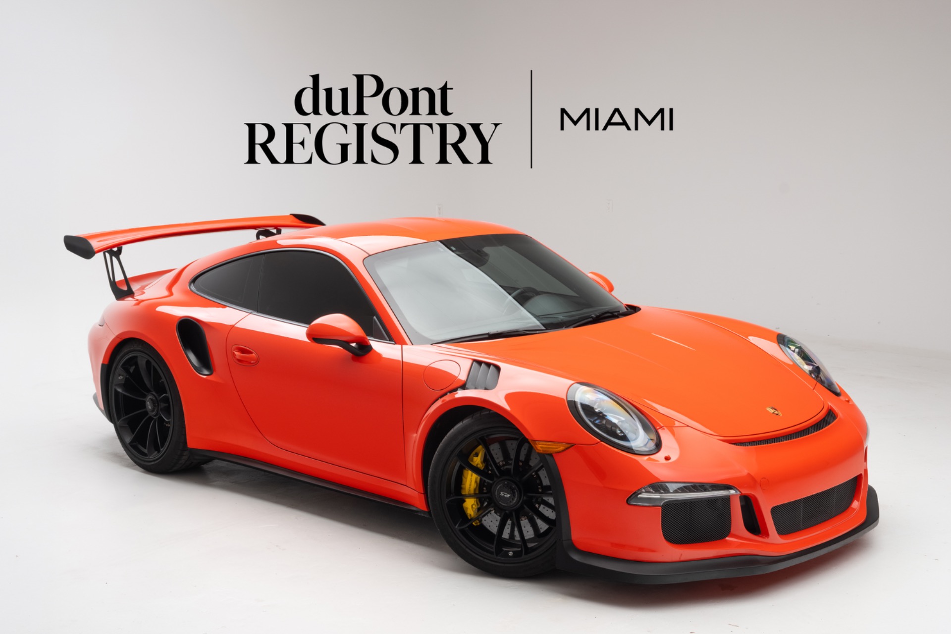 2016 Porsche 911 GT3RS — photo 1