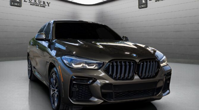 2023 BMW X6 in Green Metallic