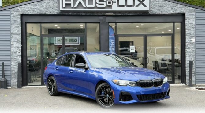 BMW 3 Series M340i xDrive Sedan North America Blue