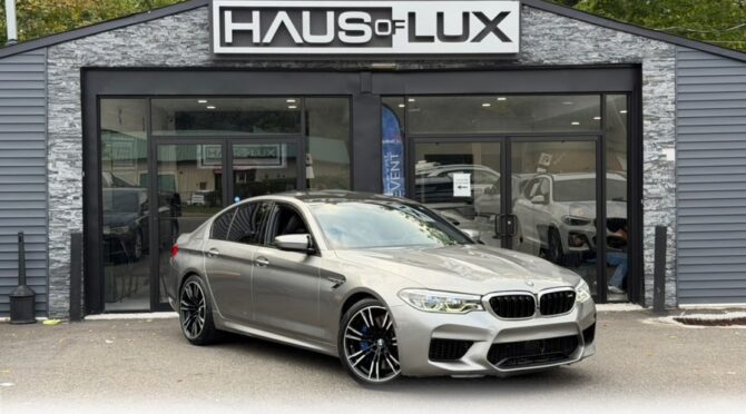 BMW M5 Sedan Gray