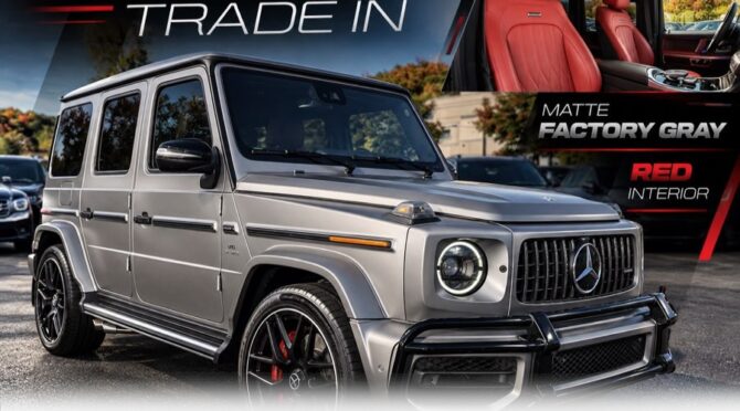 Mercedes-Benz G-Class AMG G 63 4MATIC SUV Gray