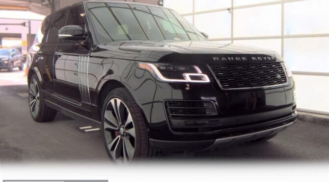 Land Rover Range Rover SV Autobiography Dynamic SWB Black