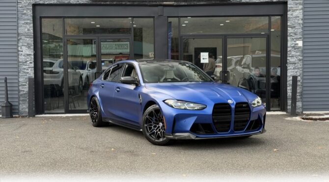 BMW M3 Competition xDrive Sedan Blue