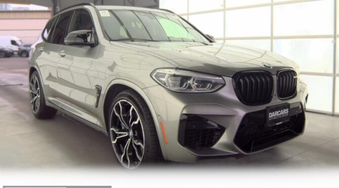 BMW X3 M Sports Activity Vehicle Gray