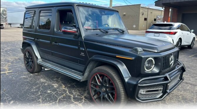 Mercedes-Benz G-Class AMG G 63 4MATIC SUV Black