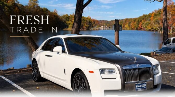 Rolls-Royce Ghost 4dr Sdn White