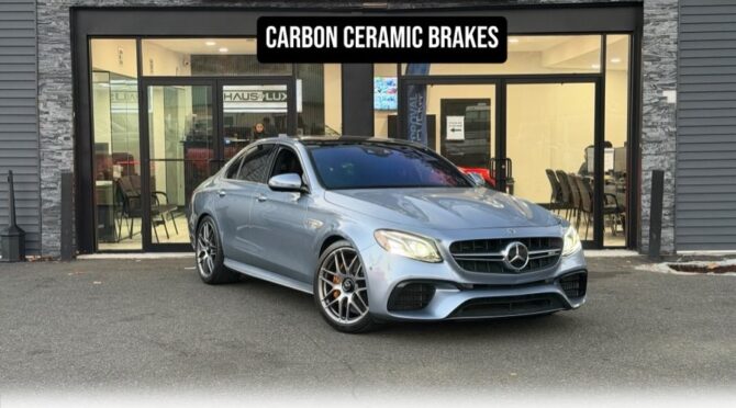 Mercedes-Benz E-Class AMG E 63 S 4MATIC+ Sedan Blue