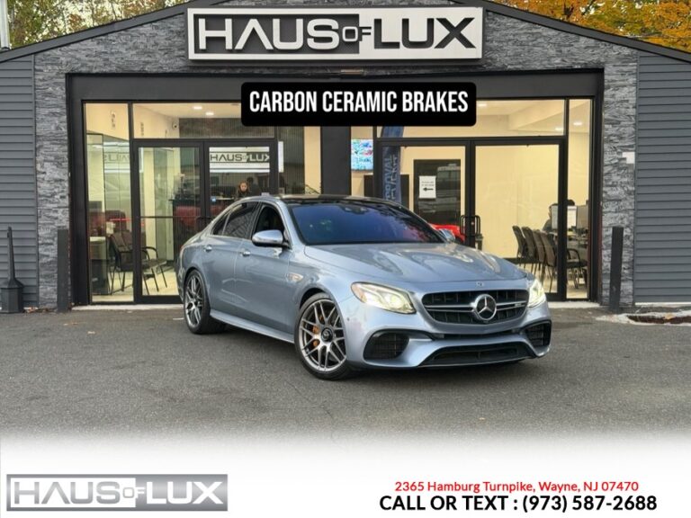 2019 Mercedes-Benz E-Class AMG E 63 S 4MATIC+ Sedan