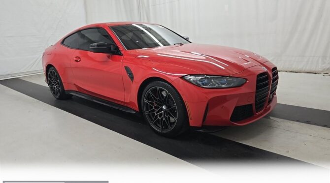 BMW M4 Competition Coupe Red